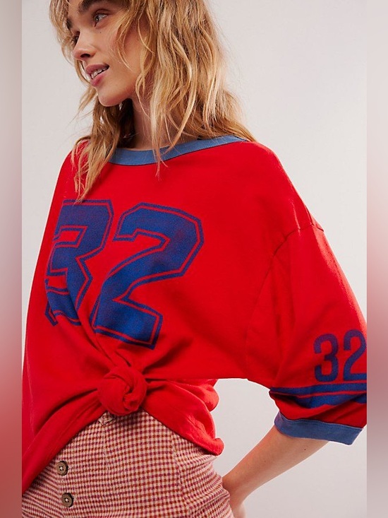 Free People Tops - Ragabond Free People Lost & Found Ringer T-shirt